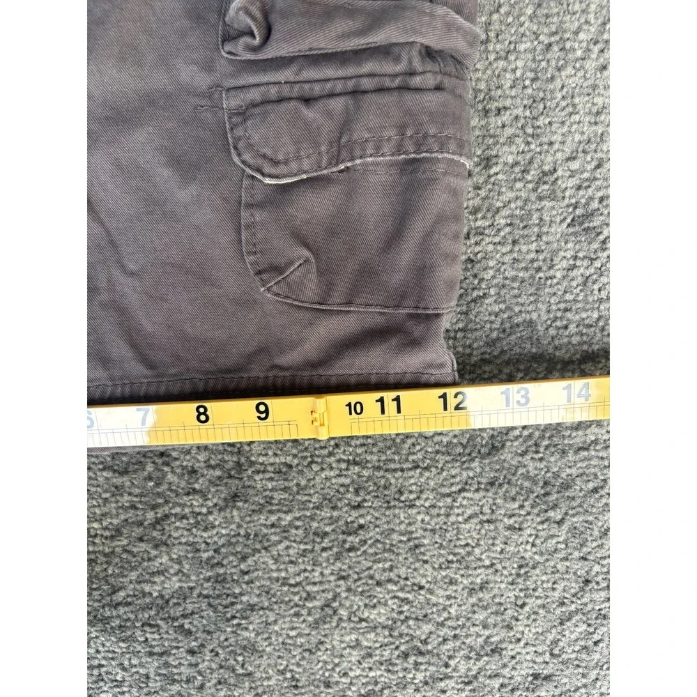 Stanley Cargo Shorts Men's Size 36 Gary 100% Cotton Zip Fly Outdoor Pockets